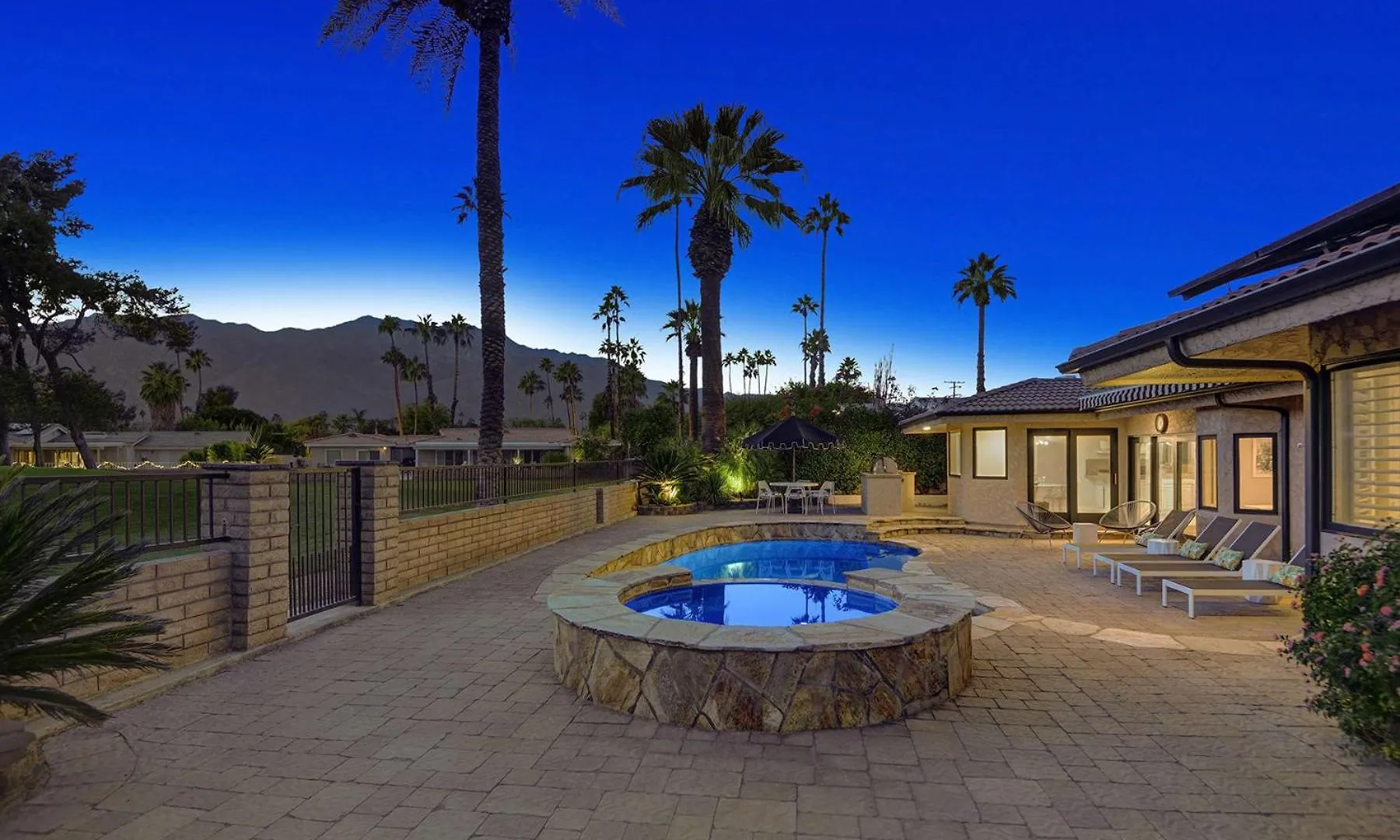 Our Poolside Desert Nirvana Palm Springs Holiday home