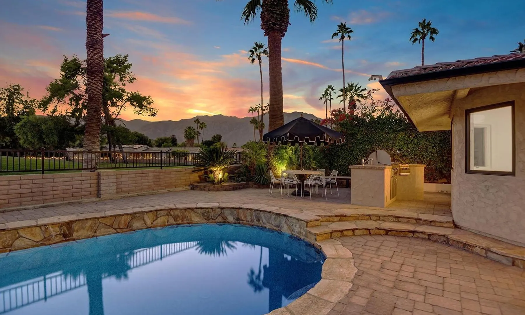 Our Poolside Desert Nirvana Palm Springs Holiday home