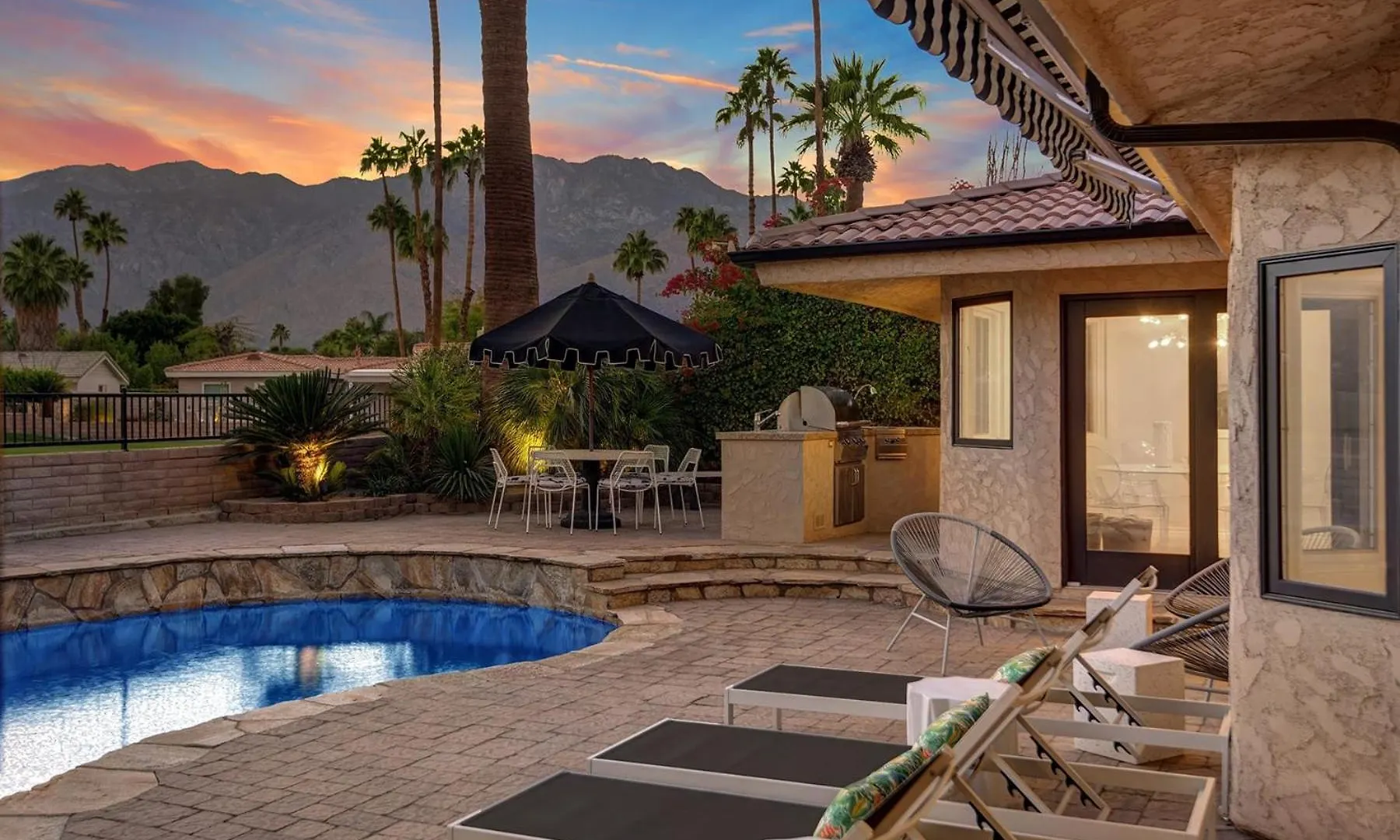 Our Poolside Desert Nirvana Palm Springs